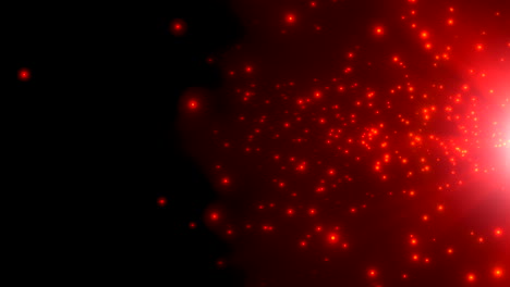 Red-glitters-and-stars-in-dark-starry-fields-of-galaxy
